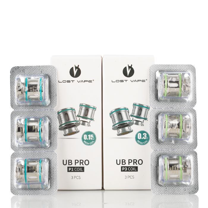 UB Pro Replacement Coils by Lost Vape - 3 Pack | Ape Vape Isle of Wight UB Pro Replacement Coils by Lost Vape - 3 Pack | Ape Vape Isle of Wight