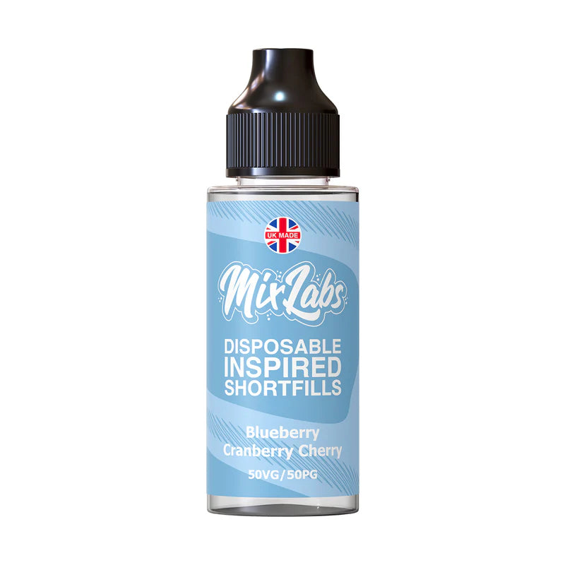 Blueberry Cranberry Cherry 100ml Shortfill by Mix Labs