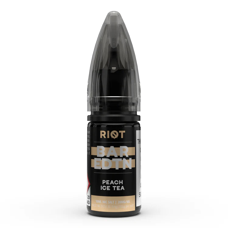 Peach Ice Tea Nic Salt - Bar Edition by Riot Squad