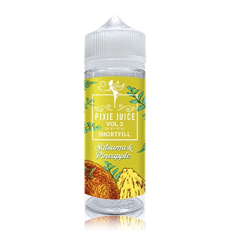 Satsuma & Pineapple 100ml Shortfill by Pixie Juice