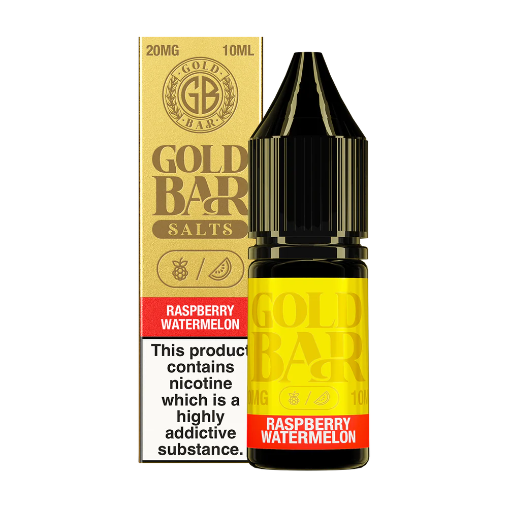 Raspberry Watermelon Nic Salt by Gold Bar