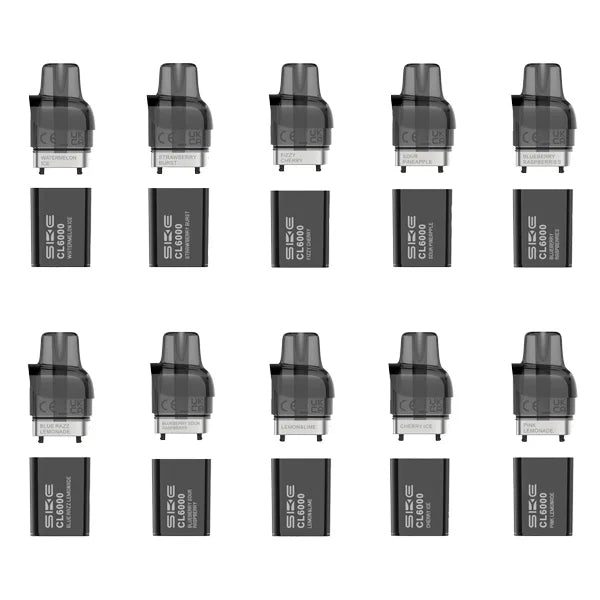 SKE Crystal CL6000 Pre-Filled Replacement Pods