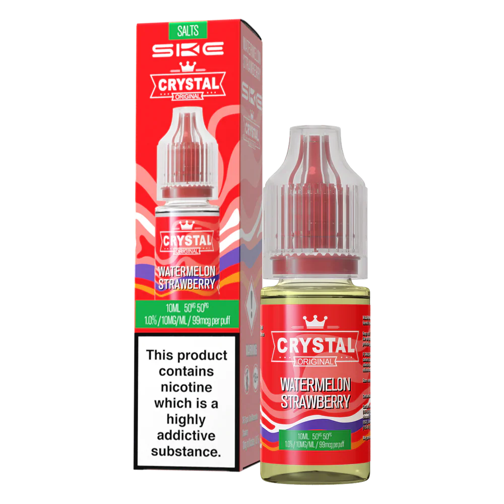 Watermelon Strawberry 10ml Nic Salt by SKE Crystal V2