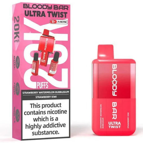 Bloody Bar Ultra Twist 20k Puff Disposable Vape Kit