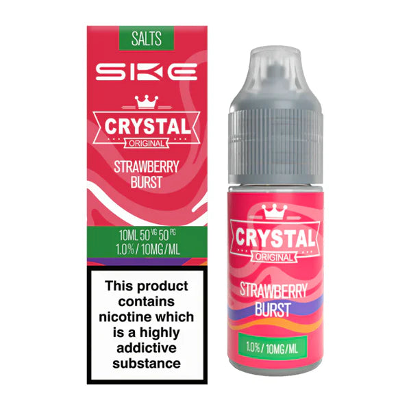 Strawberry Burst 10ml Nic Salt by SKE Crystal V2