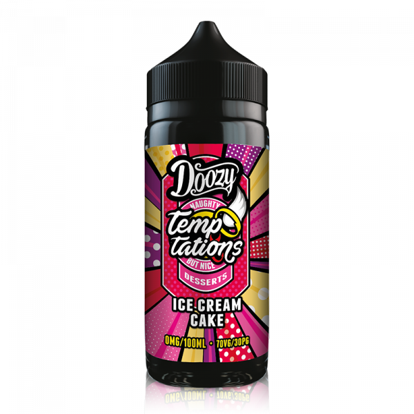 Ice Cream Cake 100ml Shortfill by Doozy Temptations