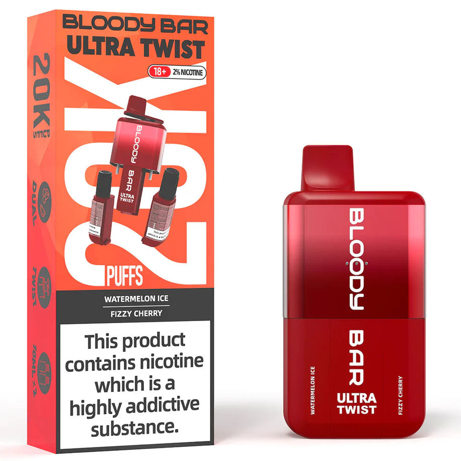 Bloody Bar Ultra Twist 20k Puff Disposable Vape Kit