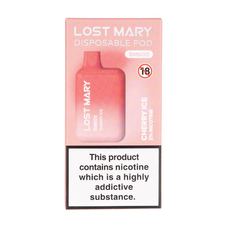 Lost Mary BM600 DISPOSABLE POD KIT BY ELF BAR 20MG