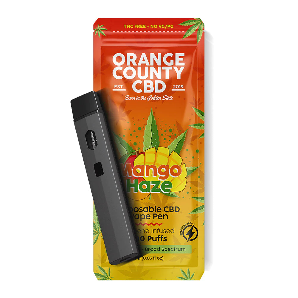 1ml Disposable CBD Vape Pen (600mg) by Orange County