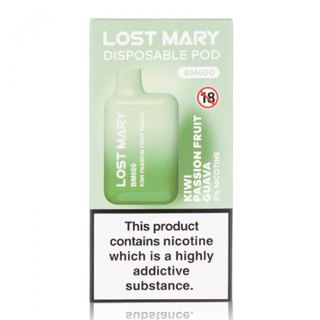 Lost Mary BM600 DISPOSABLE POD KIT BY ELF BAR 20MG