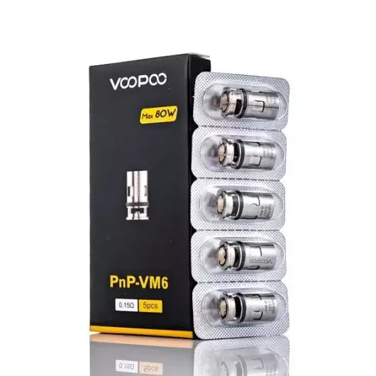 PNP REPLACEMENT COILS BY VOOPOO - 5 PACK